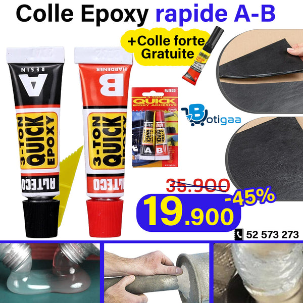 promotion 28% colle epoxy rapide