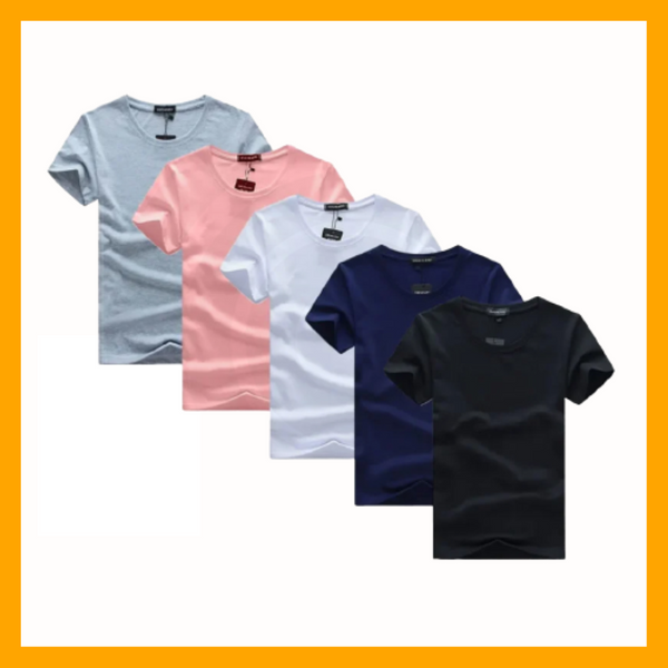 OFFRE EXCLUSIVE LOT DE 5 T-SHIRTS UNISEXE