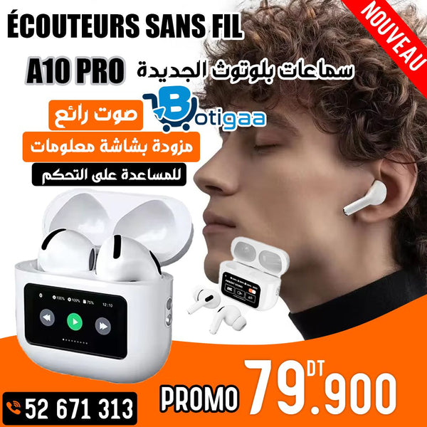 AirPods A10 pro avec écran